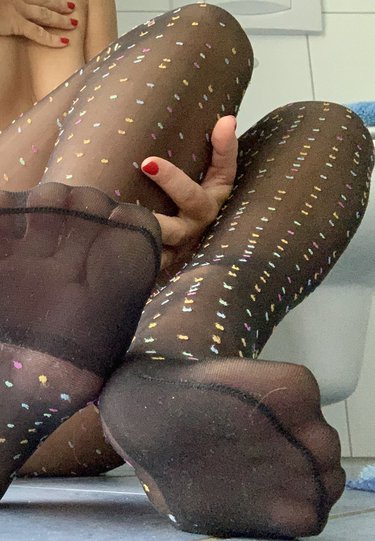 Polka Dots Pantyhose