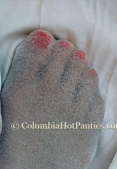 Precious Silver Socks - Alternate View