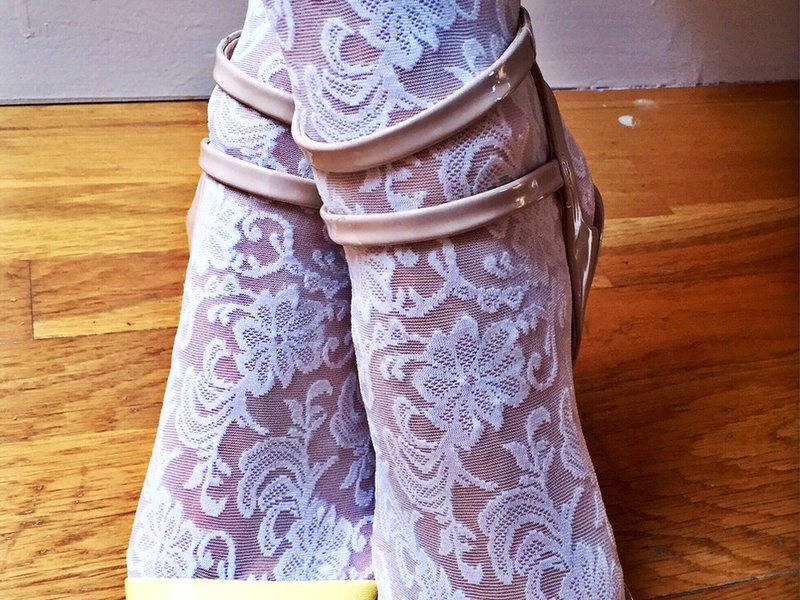 Fancy Ivory Socks by Doré Doré - Preview 1