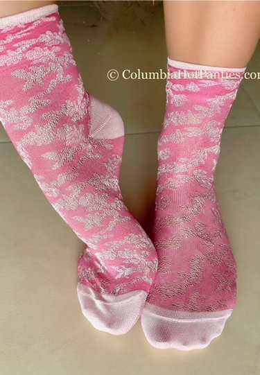 Fancy Pink Socks by Doré Doré